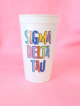 Load image into Gallery viewer, Bring On the Fun Sorority Stadium Cup
