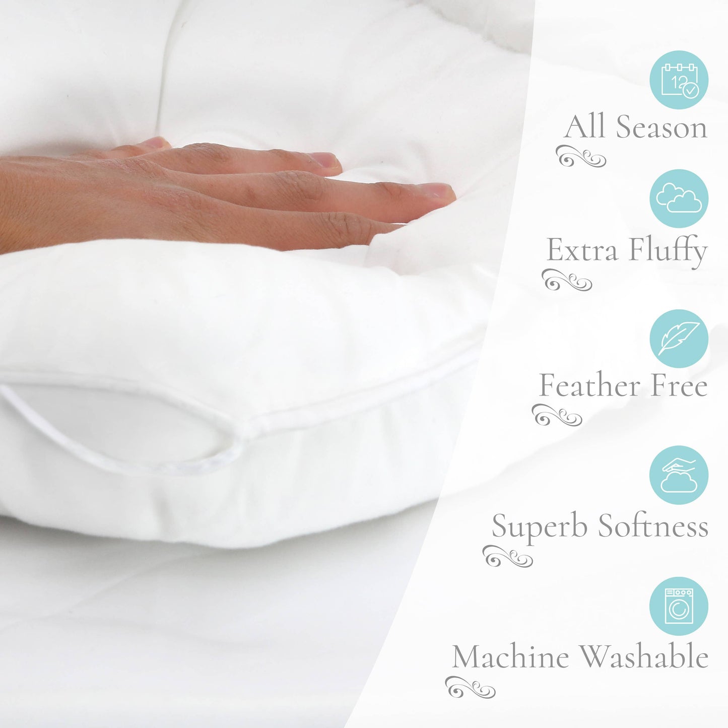 The Ultimate Plush Hotel Luxury White Down Alternative