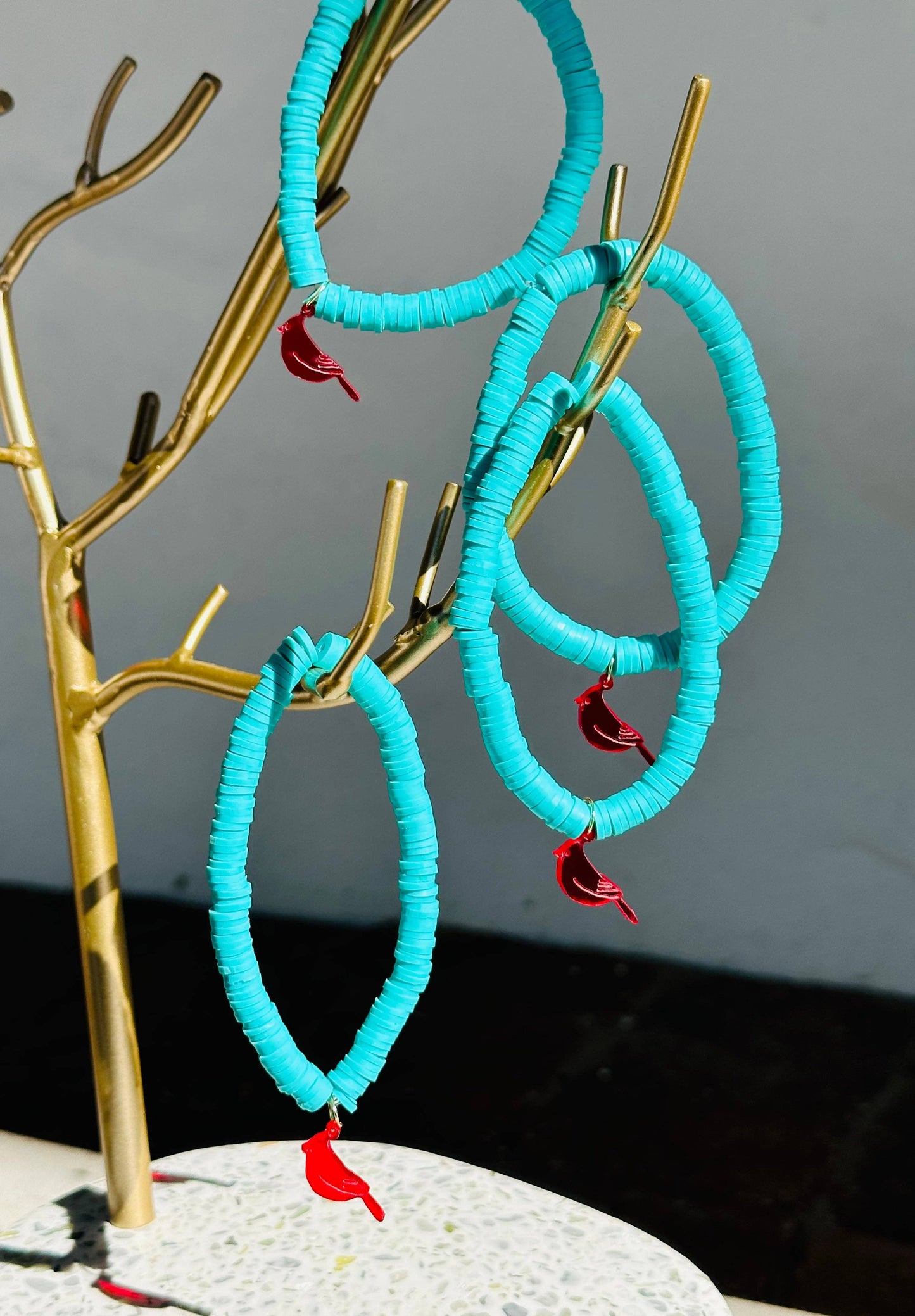 Cardinal Turquoise Beaded Bracelet