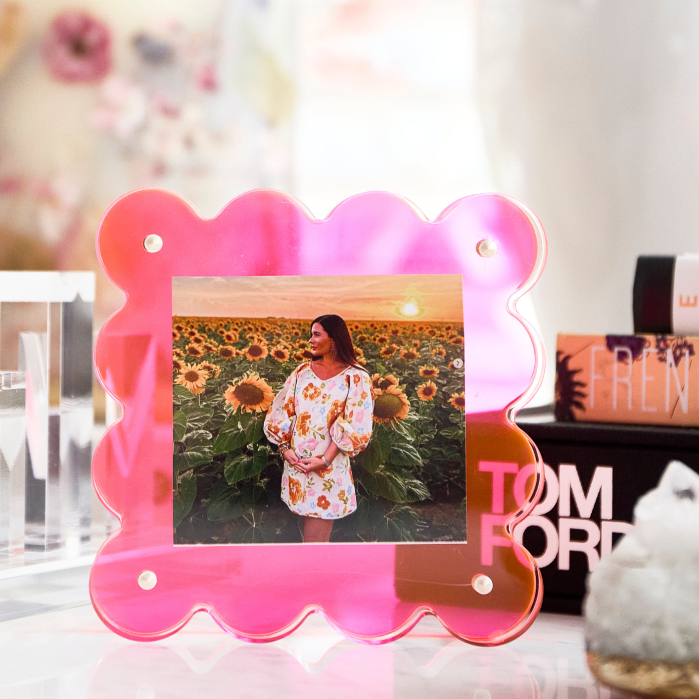 Tart By Taylor Neon Pink Mini Frame