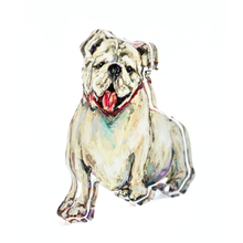 Load image into Gallery viewer, ACRYLIC WHITE BULLDOG
