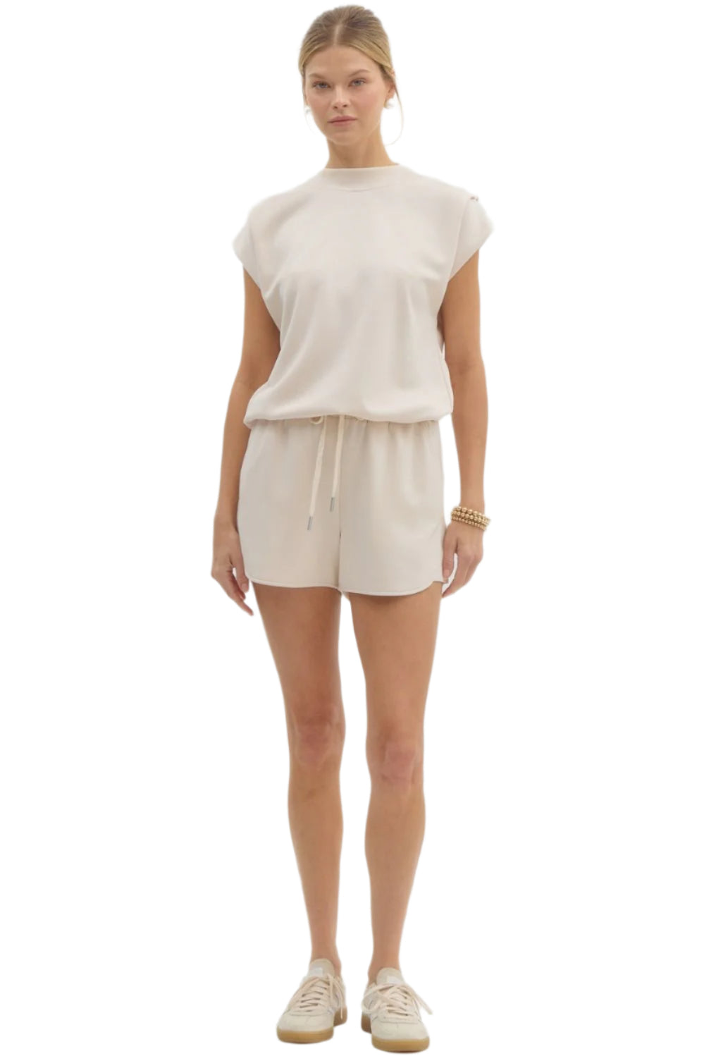 Ecru Knit Top