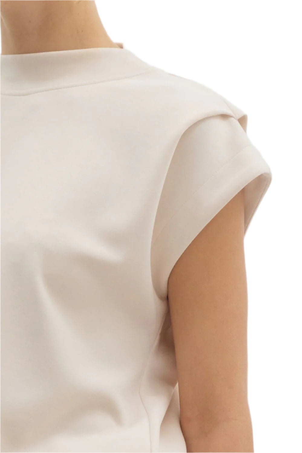 Ecru Knit Top