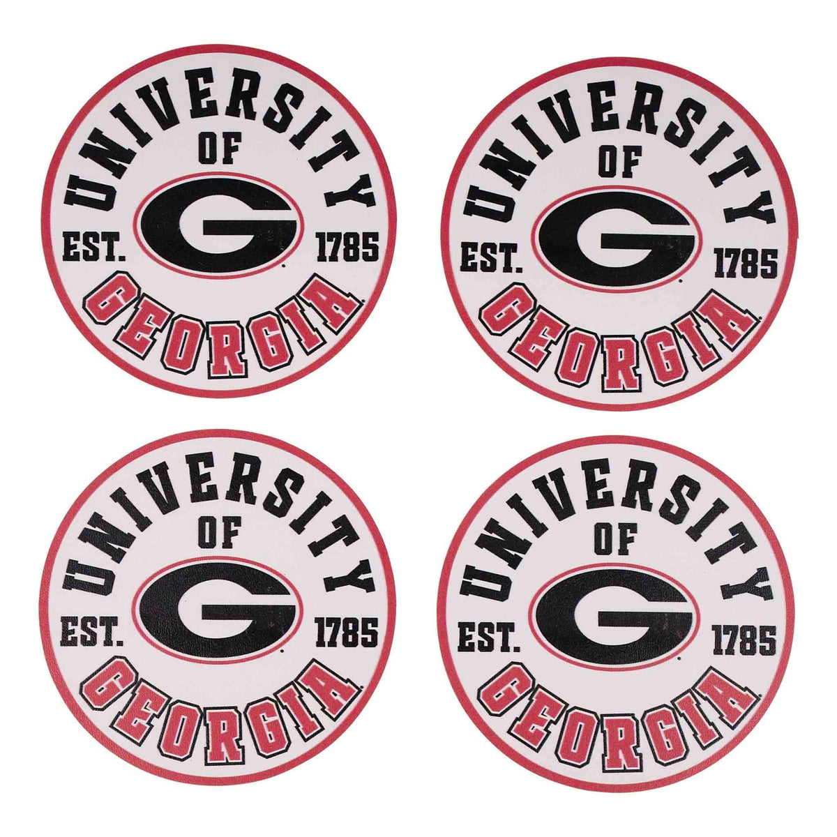Georgia Retro Vinyl Coasters