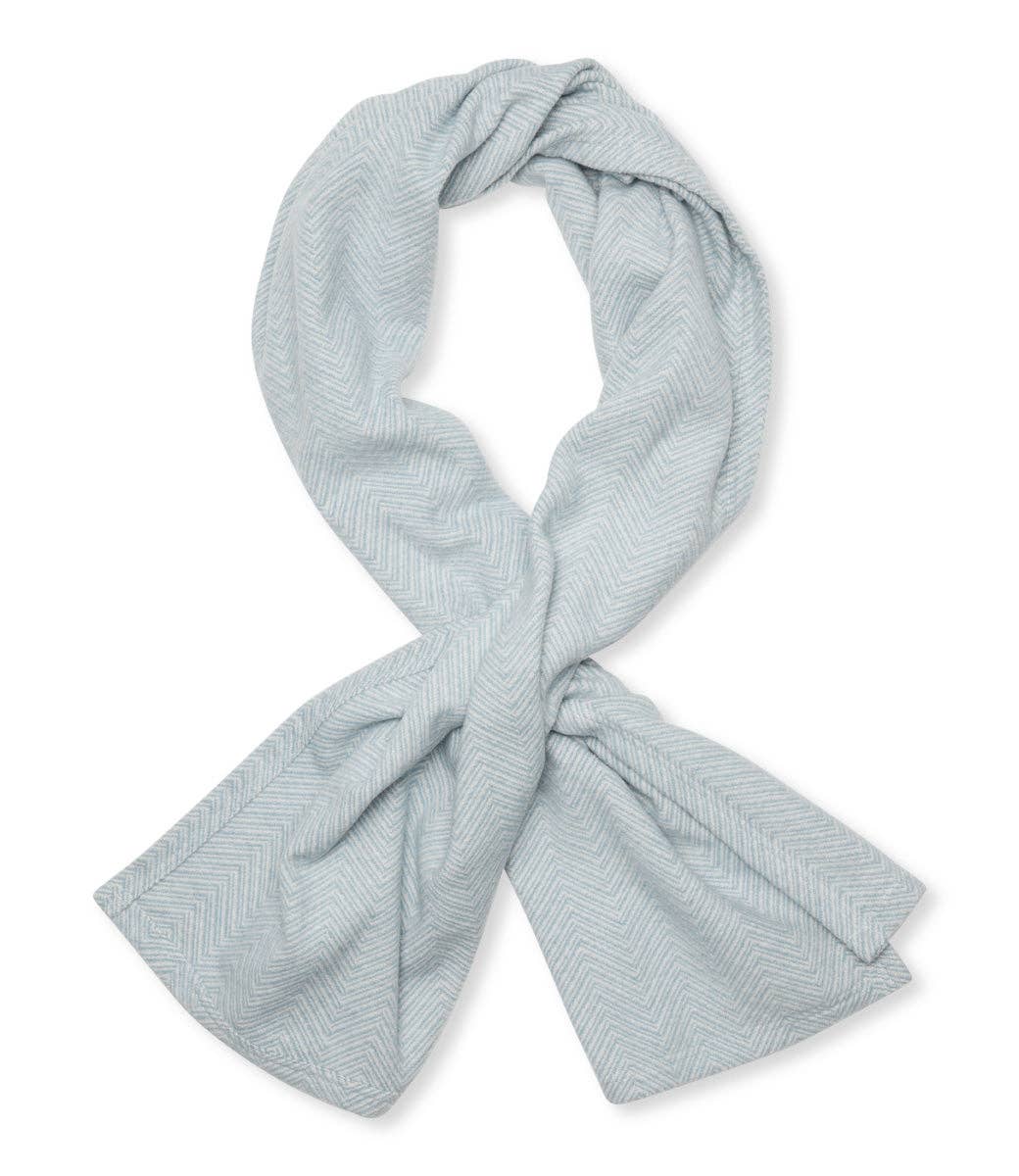 Shawl - Fog Bayside Herringbone