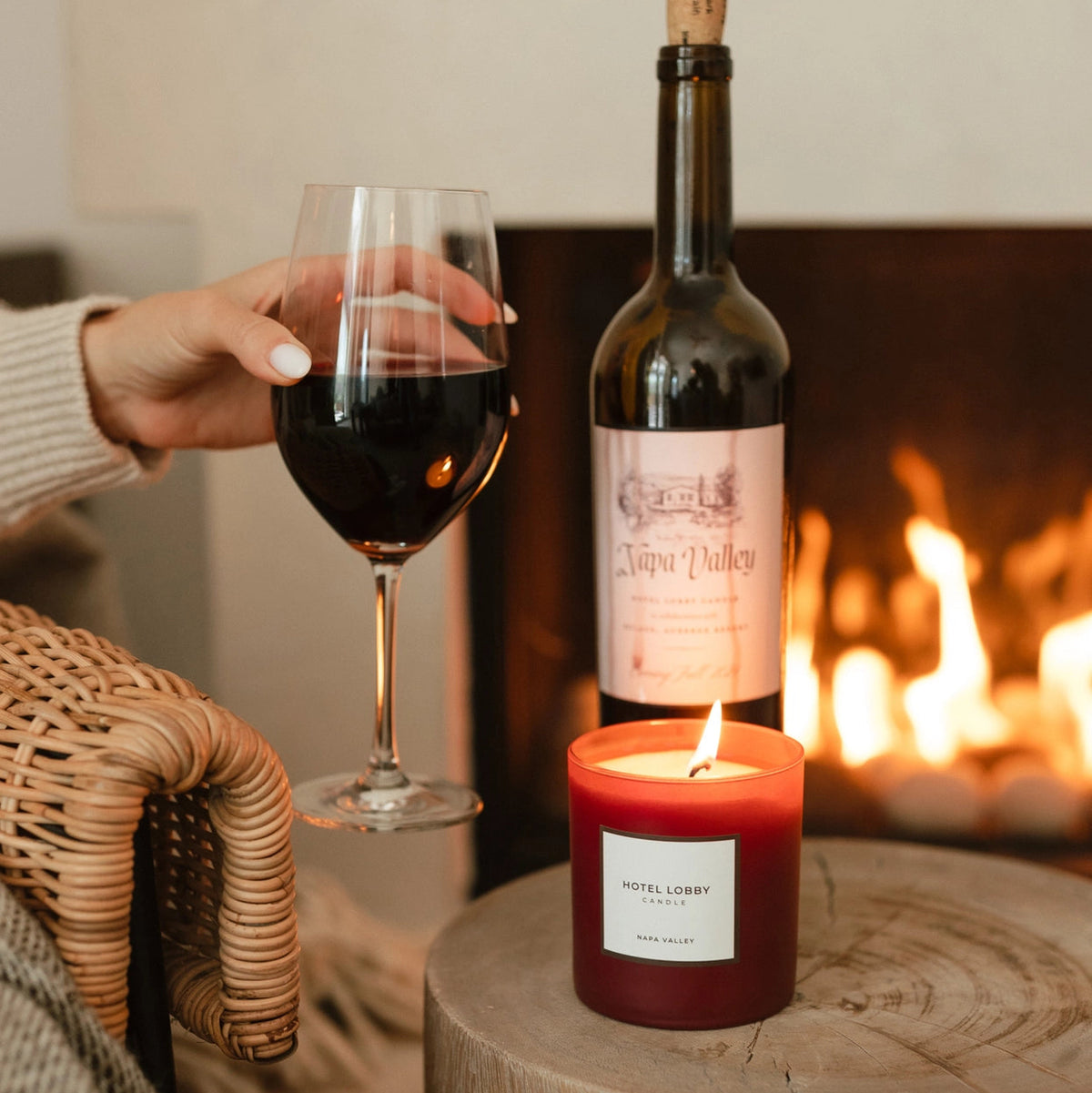 Hotel Lobby Nappa Valley - Luxury Fall Scented Candle