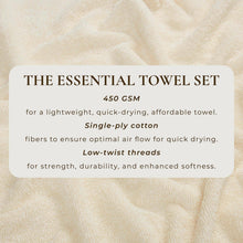 Load image into Gallery viewer, Cotton Terry Bath Towel Set - Cooper Collection
