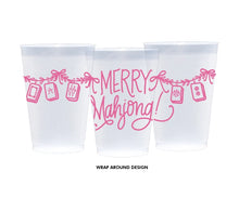 Load image into Gallery viewer, Merry Mahjong Frost Flex Cups
