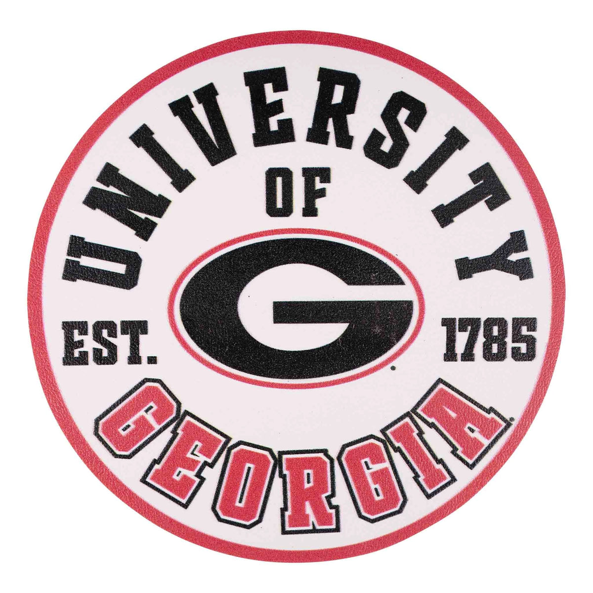 University of Georgia logo with red and black text on a white background