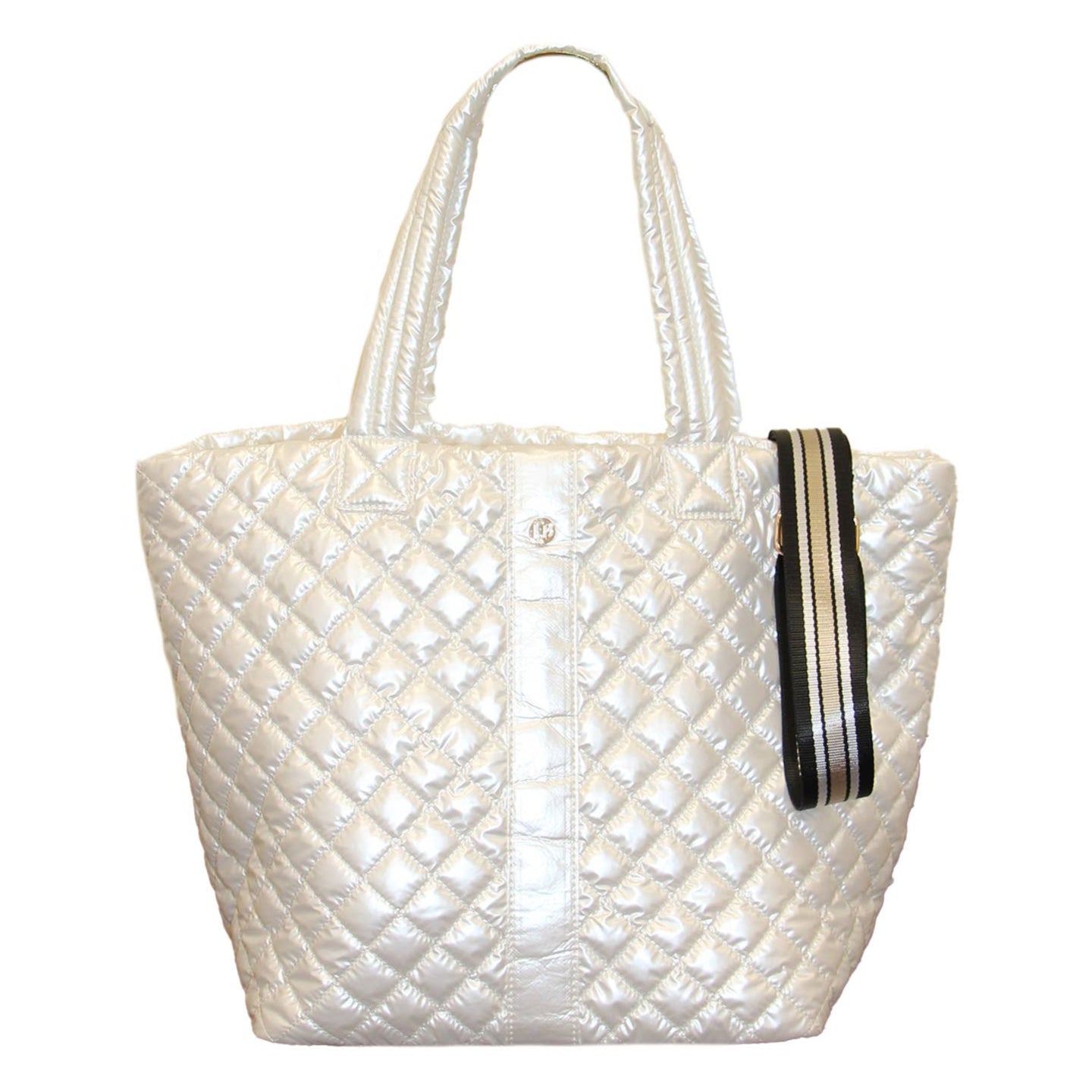 The Debra Diamond Tote Ivory