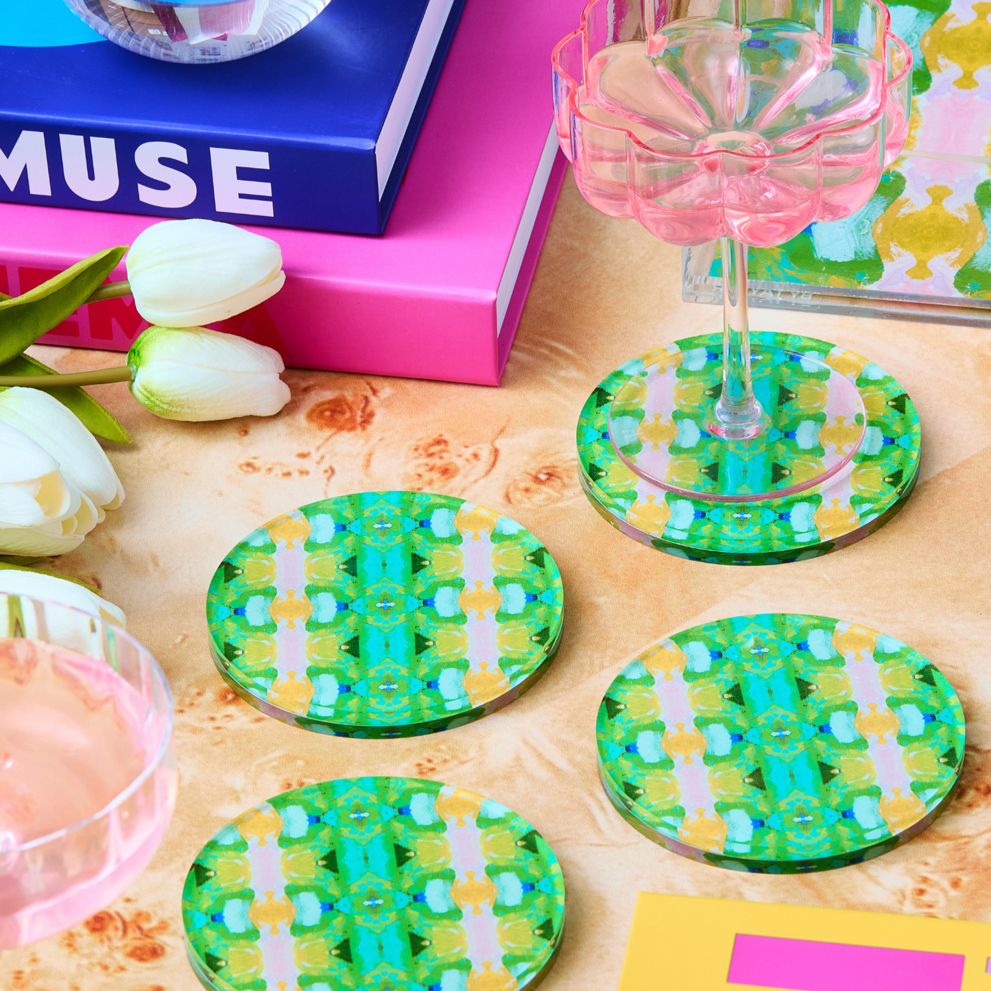 Acrylic Coaster: Boca Bay | Laura Park Designs x Tart By Taylor