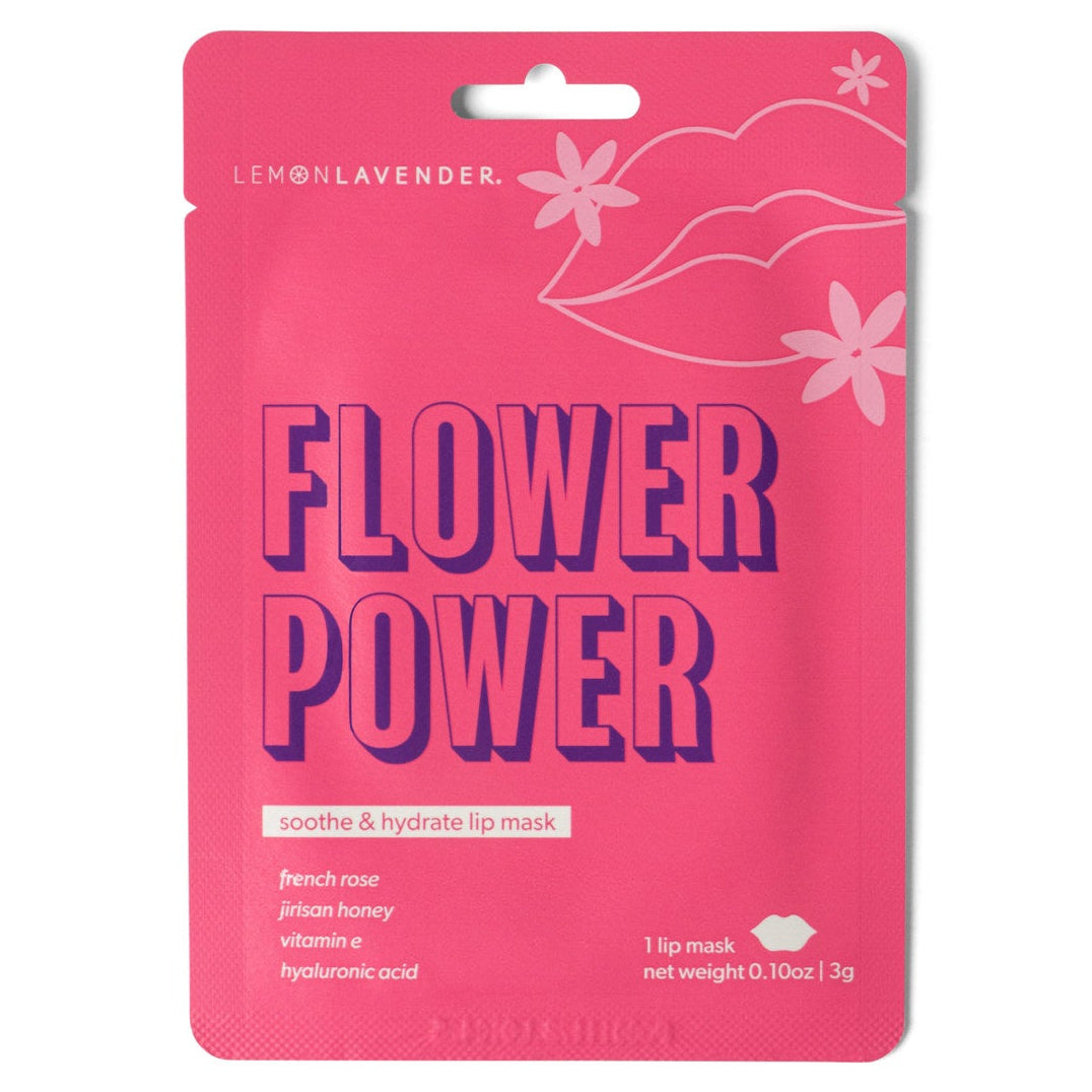 Lemon Lavender Flower Power Lip Mask
