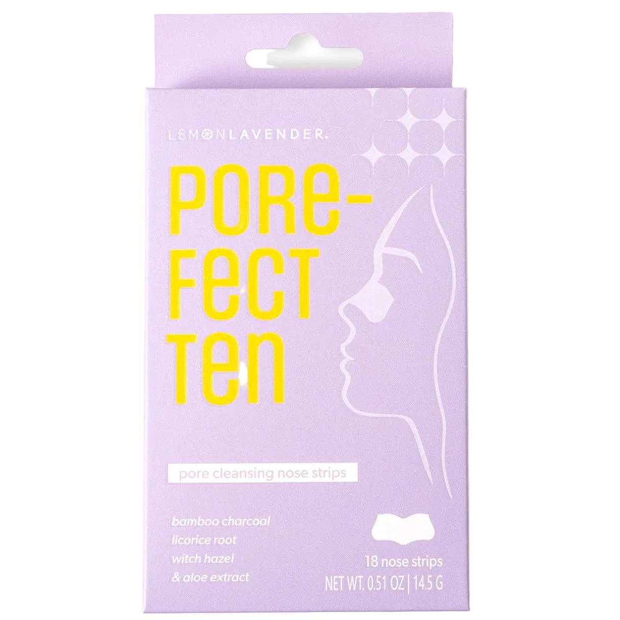 Lemon Lavenders Pore-fect Ten Pore Cleansing Nose Strips