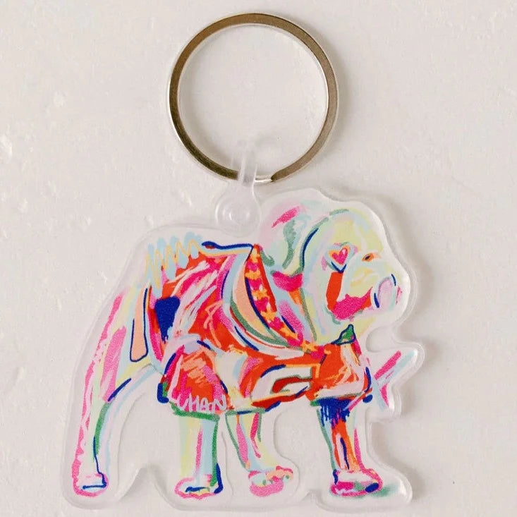 Bulldawg Key Chain