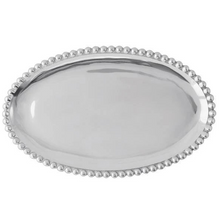 Load image into Gallery viewer, Mariposa Pearled Oval Platter
