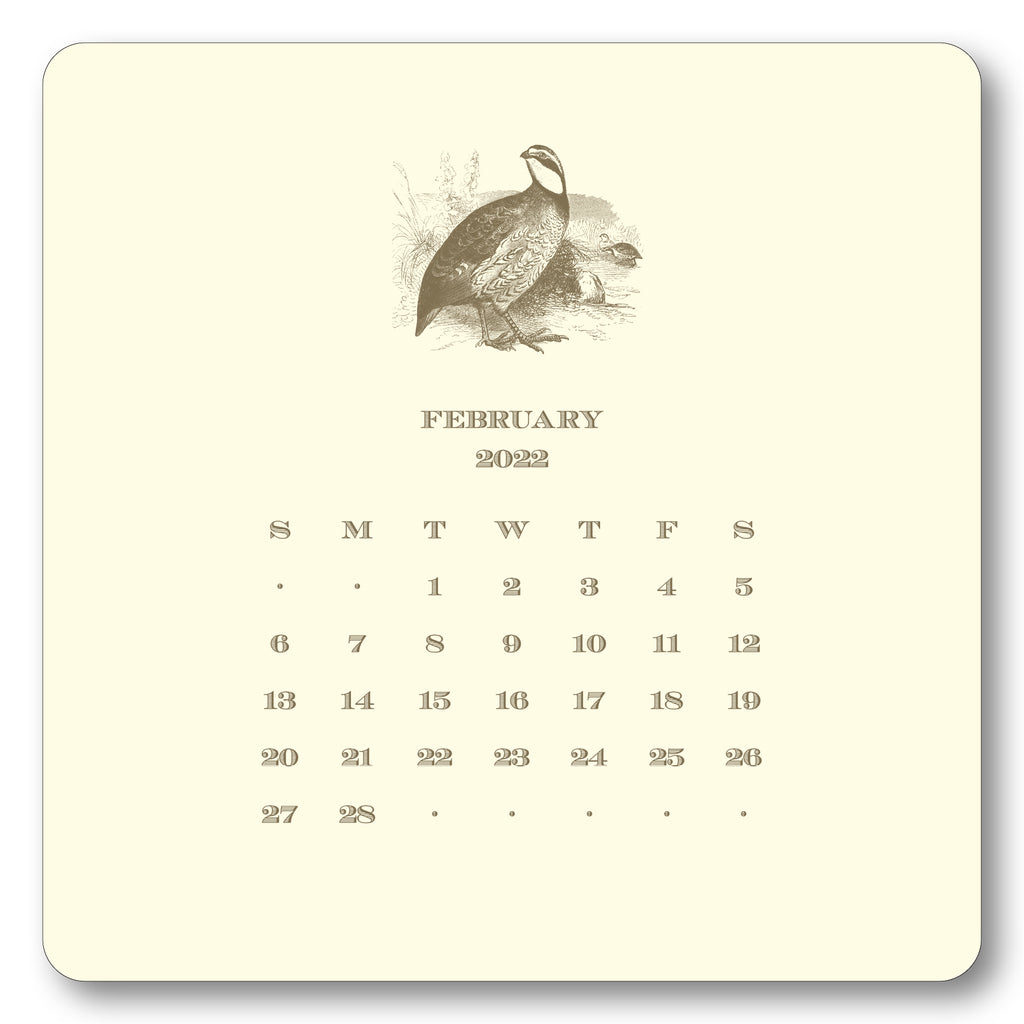 Hunt Calendar with Easel