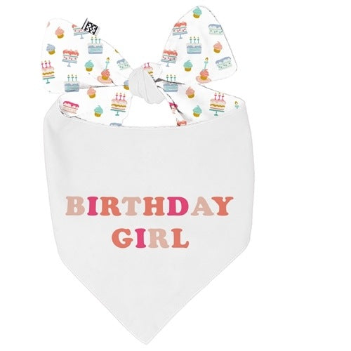 Pet bandana-birthday girl