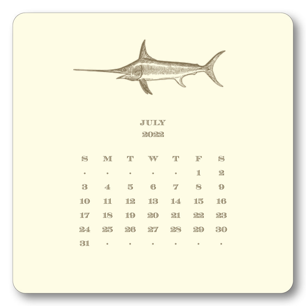 Hunt Calendar with Easel