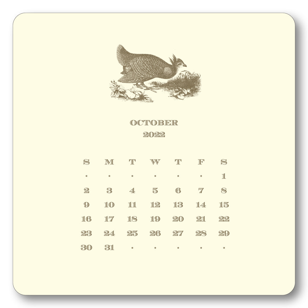 Hunt Calendar with Easel