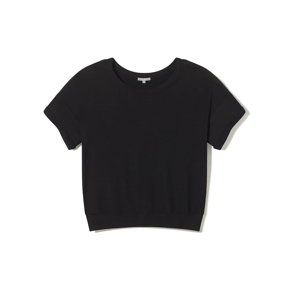 Mac Short Sleeve Rib Knit Tee