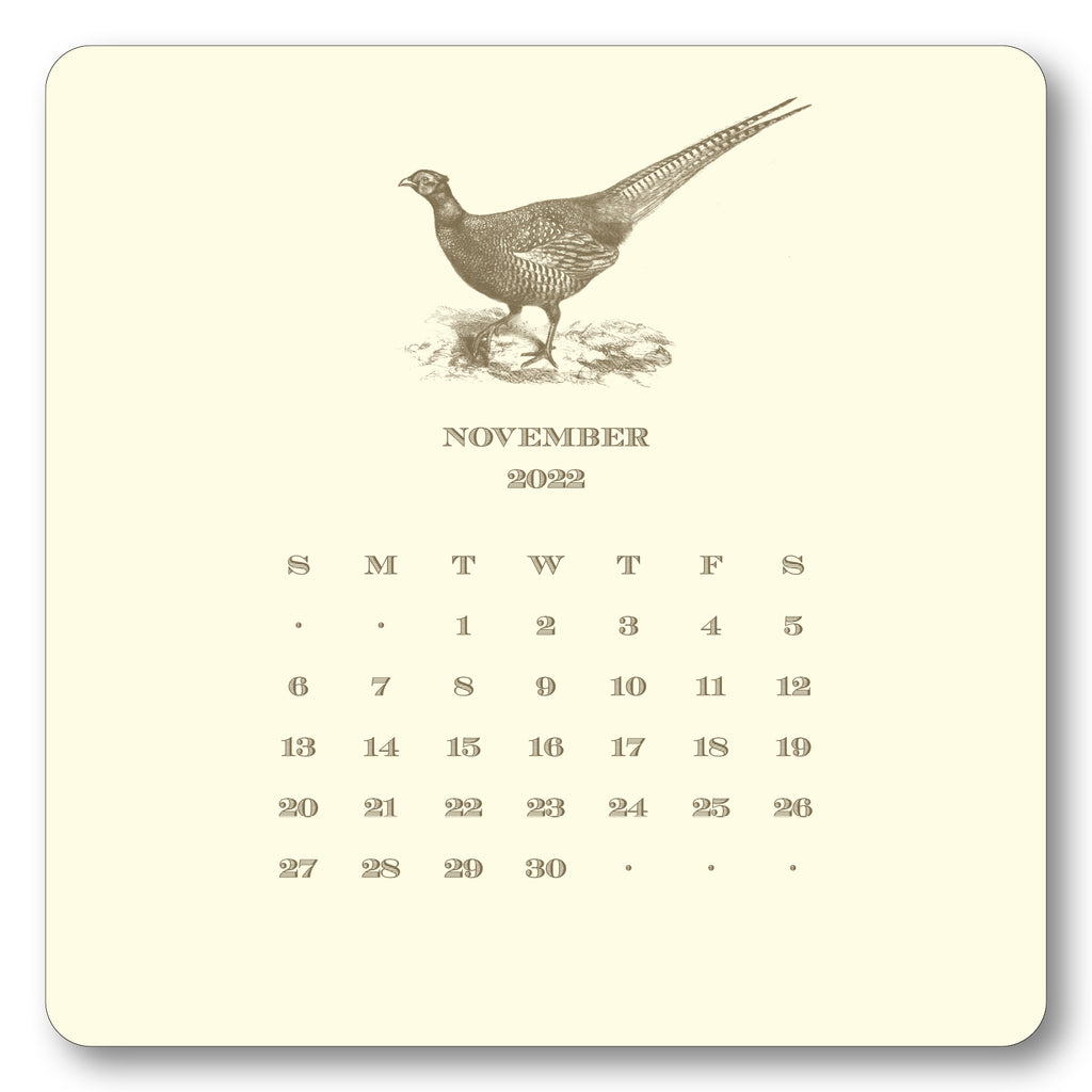 Hunt Calendar with Easel
