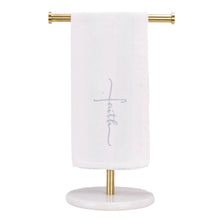 Load image into Gallery viewer, Faith Cross Tea Towel
