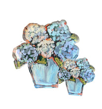 Load image into Gallery viewer, Blue Hydrangea Acrylic Bloom : Bitty Block
