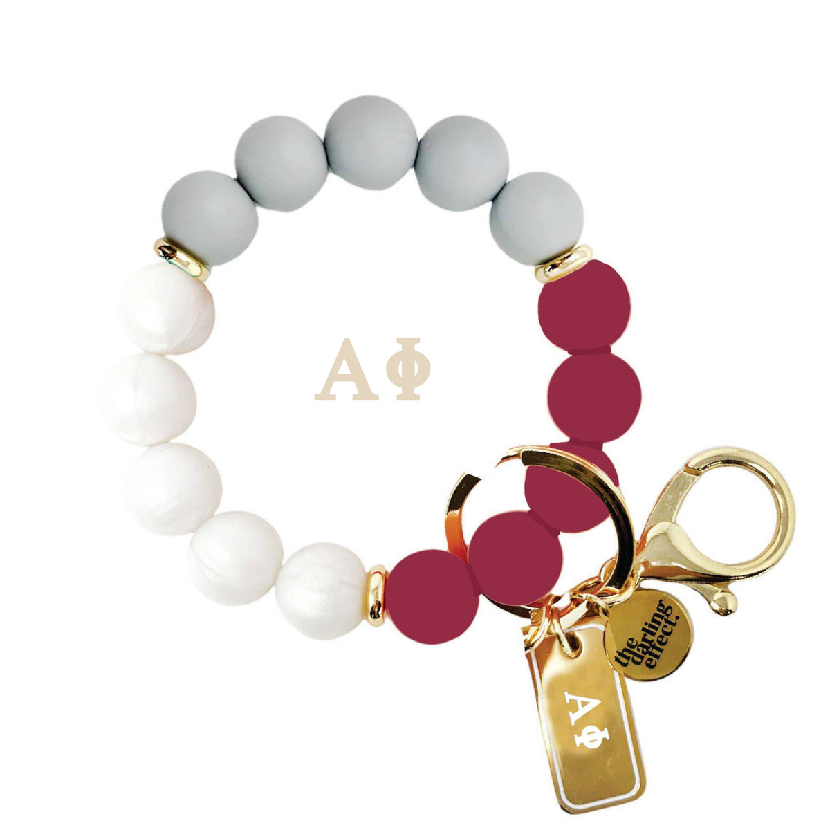 Sorority Hands Free Key Chain Wristlet