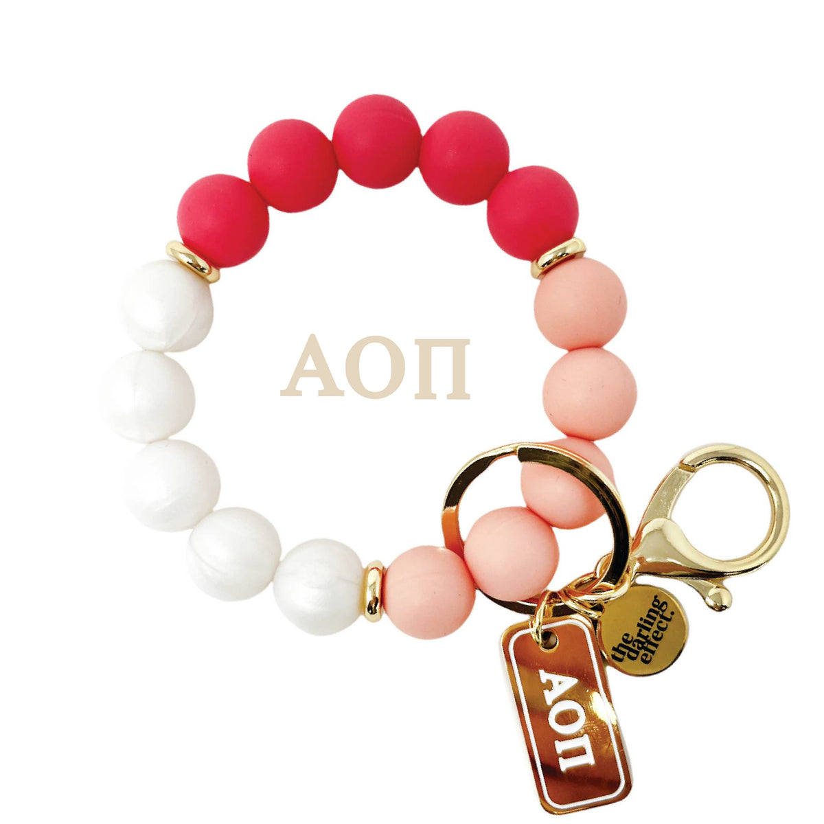 Sorority Hands Free Key Chain Wristlet