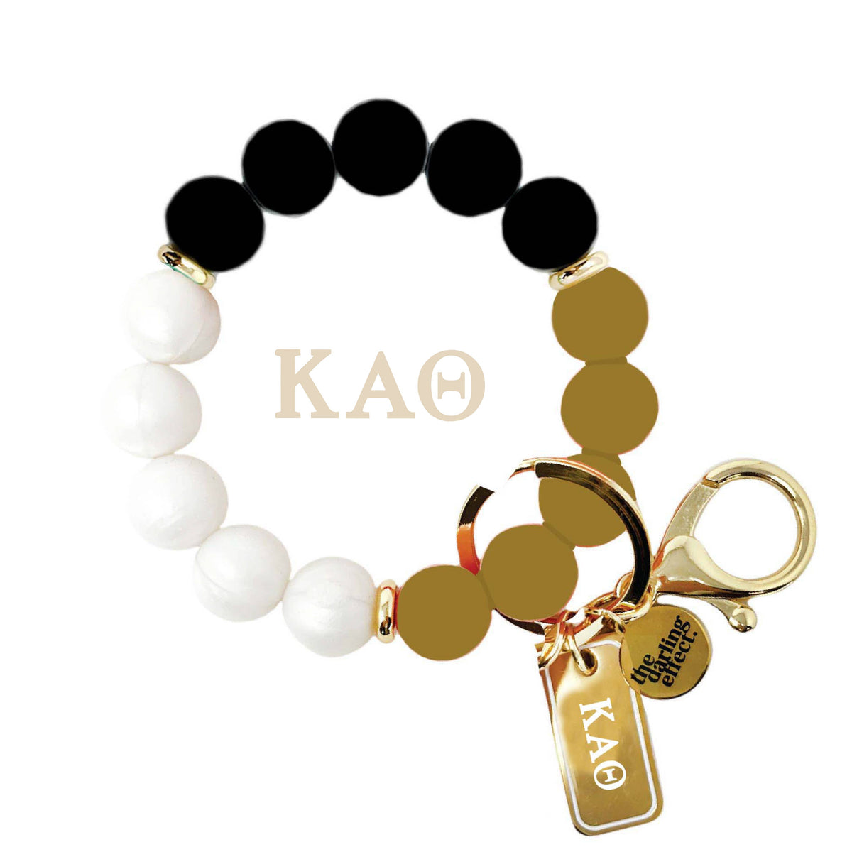 Sorority Hands Free Key Chain Wristlet