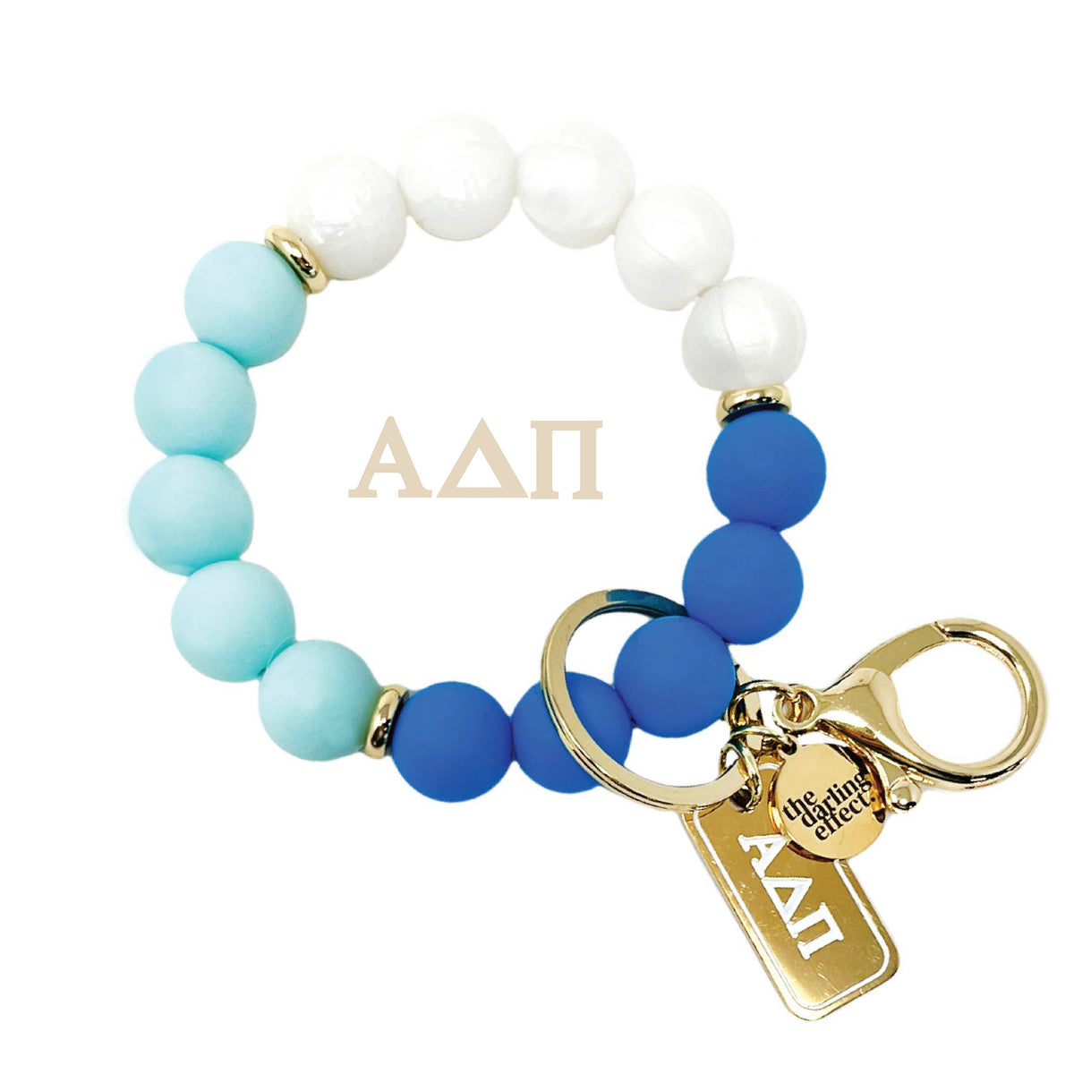 Sorority Hands Free Key Chain Wristlet