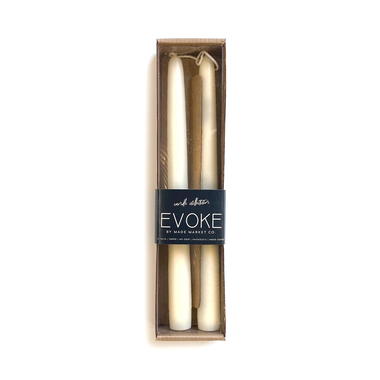 Shell White - Tapered Candles