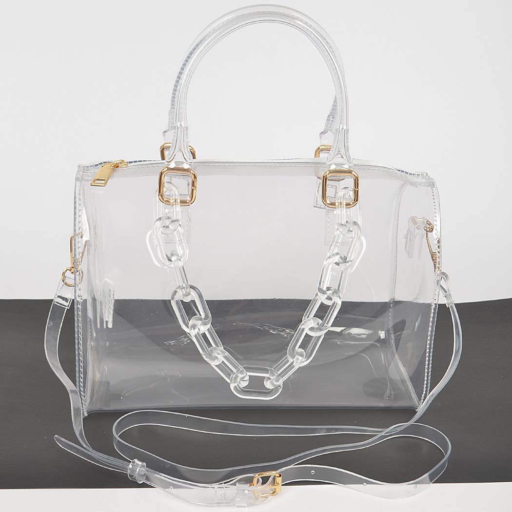 Speedy Purse in Transparent