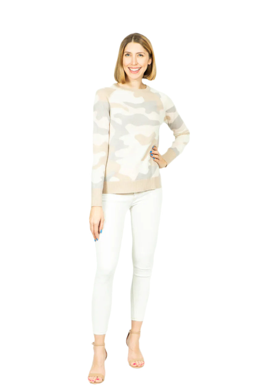 Camo Cashmere Sweater