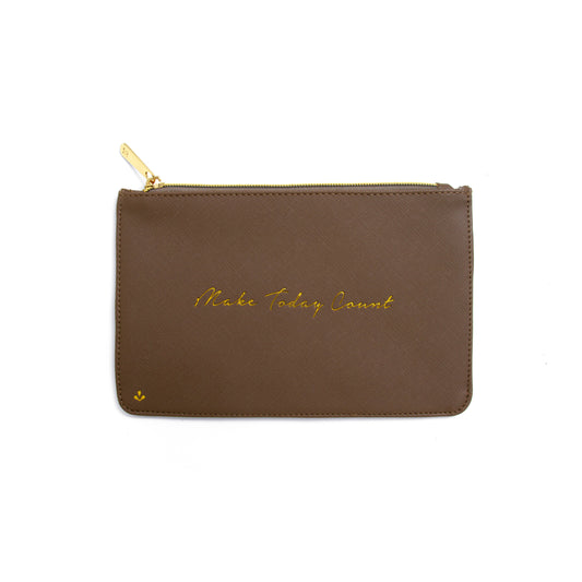 Make Today Count  Zipper Pouch