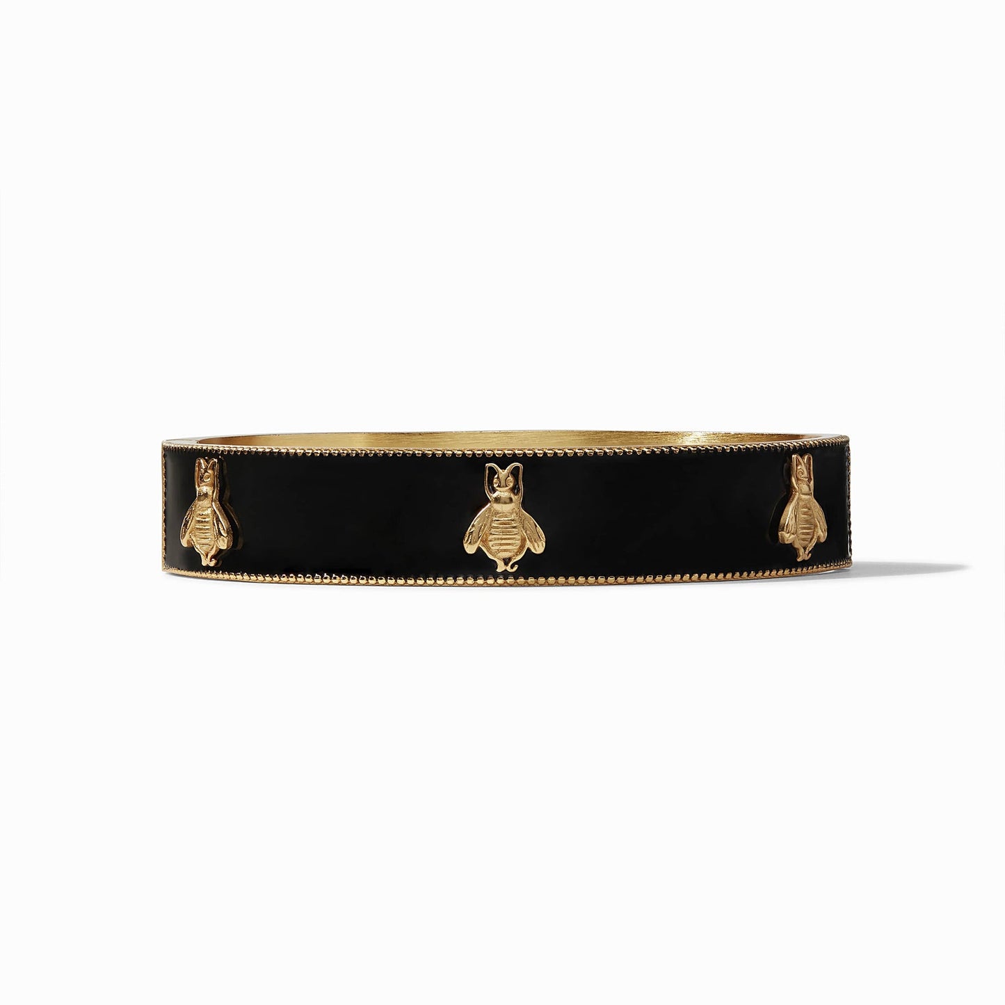 Julie Vos Bee Enamel Hinge Bangle