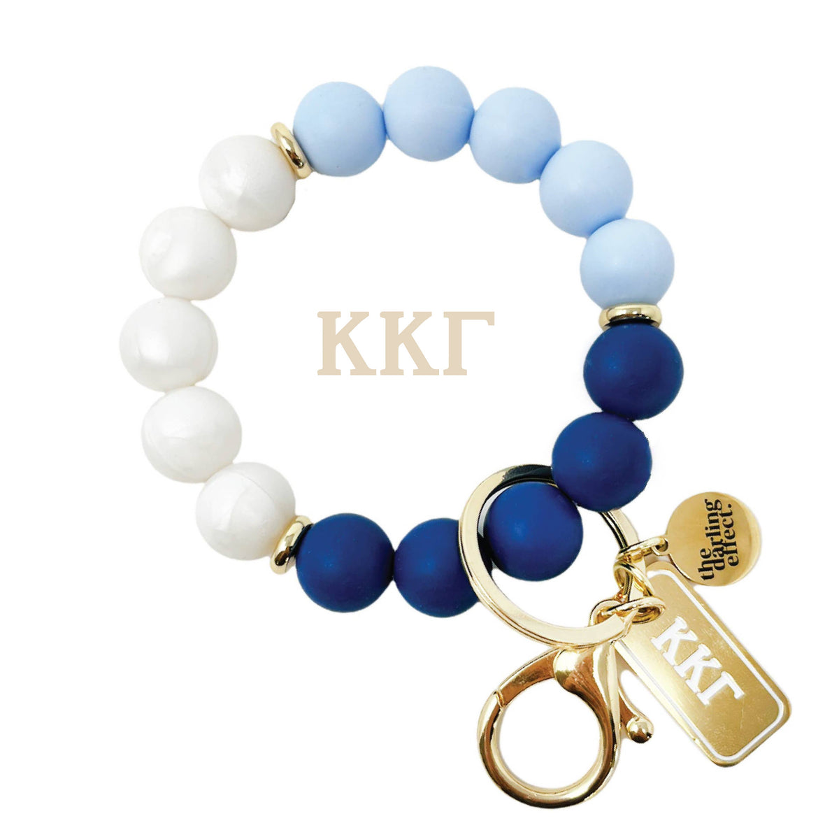 Sorority Hands Free Key Chain Wristlet