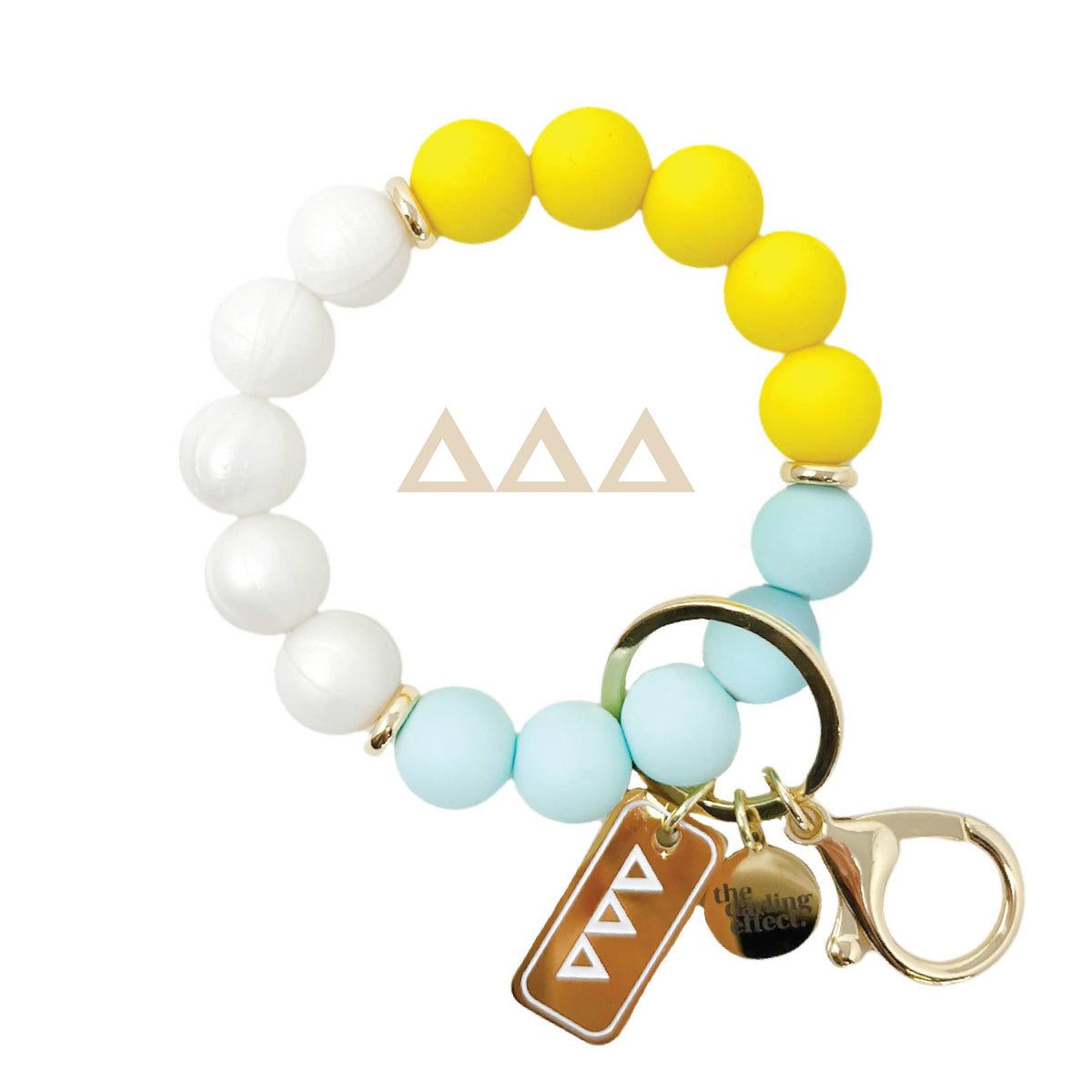 Sorority Hands Free Key Chain Wristlet