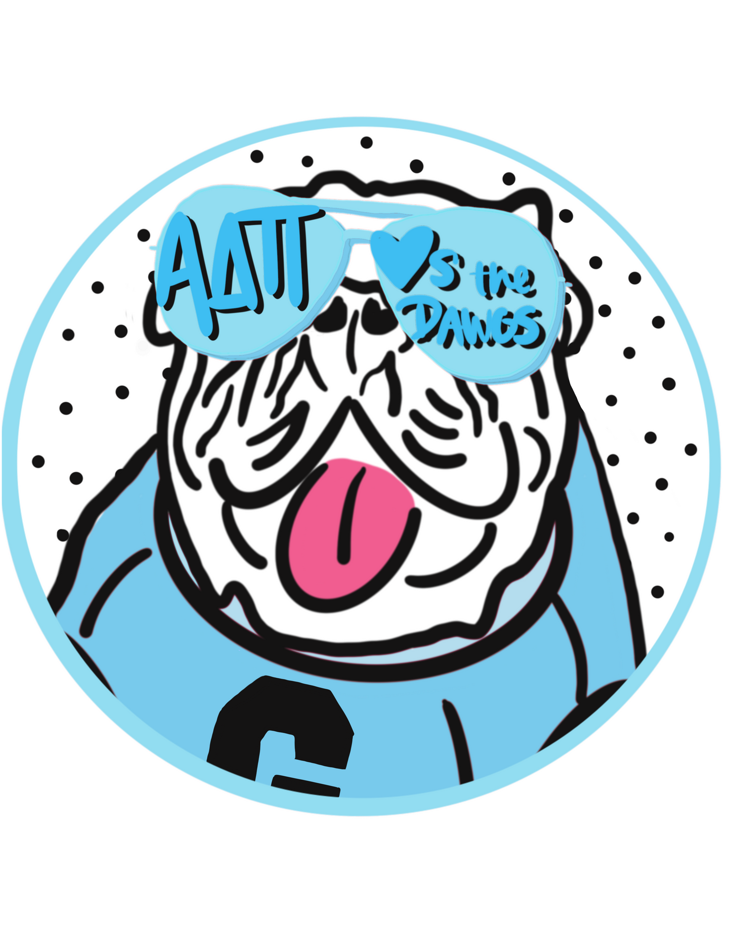 Sorority Game Day Buttons
