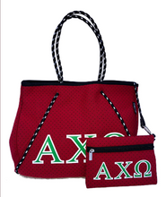 Load image into Gallery viewer, Sorority Neoprene Tote
