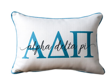 Load image into Gallery viewer, Sorority Large Letter Overlap Pillow
