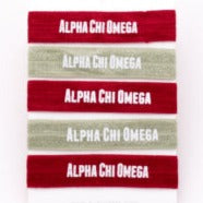 Sorority Hair Tie Set