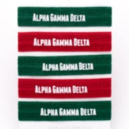 Sorority Hair Tie Set