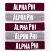 Sorority Hair Tie Set