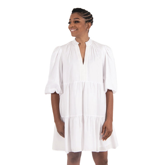 White Franky Dress