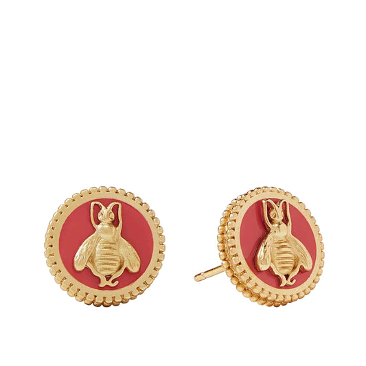 Julie Vos Bee Cameo Stud