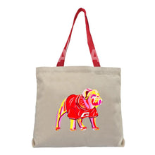 Load image into Gallery viewer, Bulldog Canvas Tote
