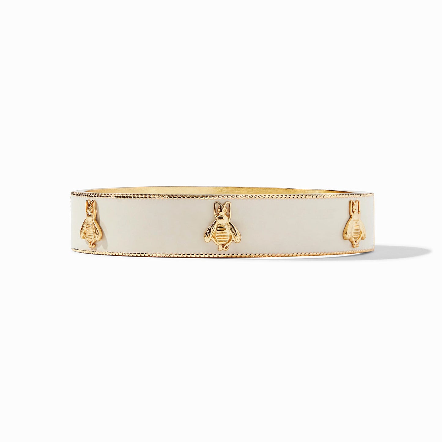 Julie Vos Bee Enamel Hinge Bangle