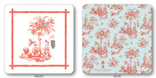 Load image into Gallery viewer, Chinoiserie Couple Terracotta Coasters
