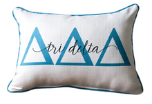 Load image into Gallery viewer, Sorority Large Letter Overlap Pillow
